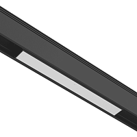 Трековый светильник низковольтный Ambrella Magnetic GL4004 48В 12Вт 4000К Черный 300х22х45мм картинка 